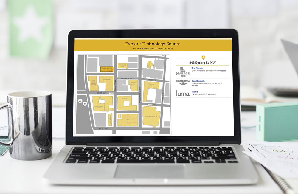 tech square map