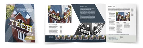 8.5 x 11 trifold brochure example