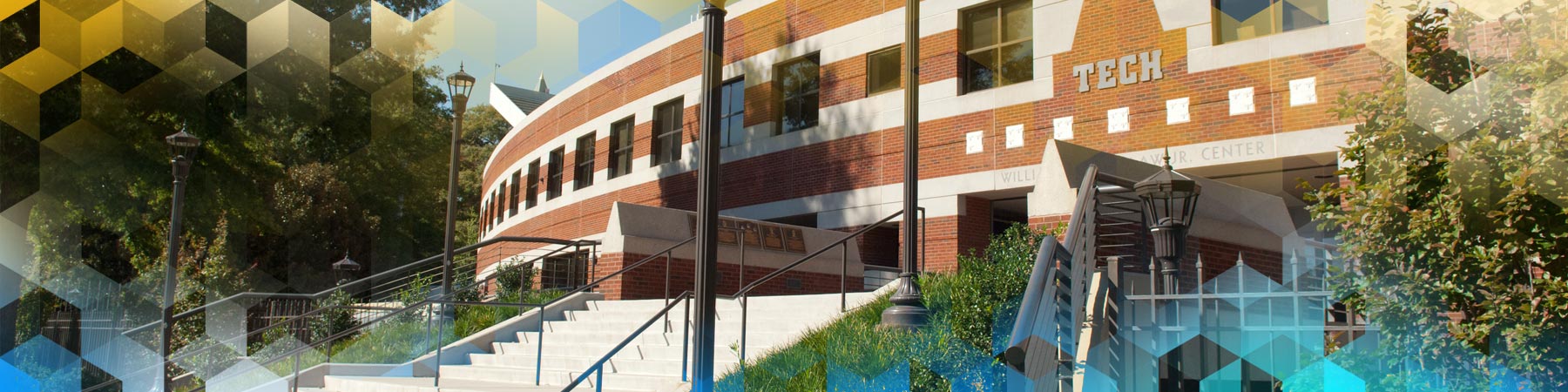 the Wardlaw building on the Georgia Tech Campus