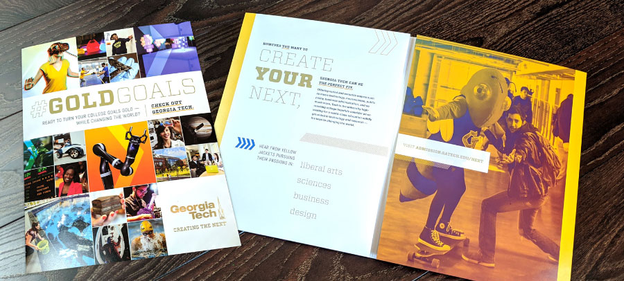 branded mailer example