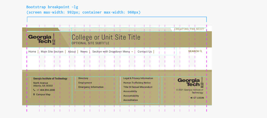 official web theme large breakpoint