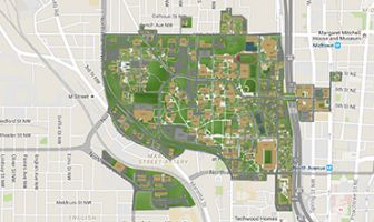Map of News Center | Georgia Institute of Technology