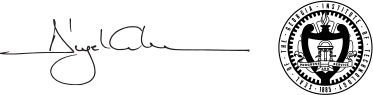 President Cabrera's signature
