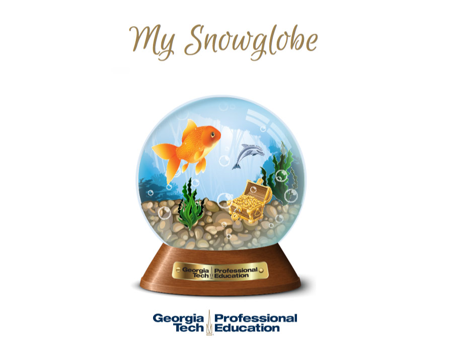 build your own holiday snowglobe result