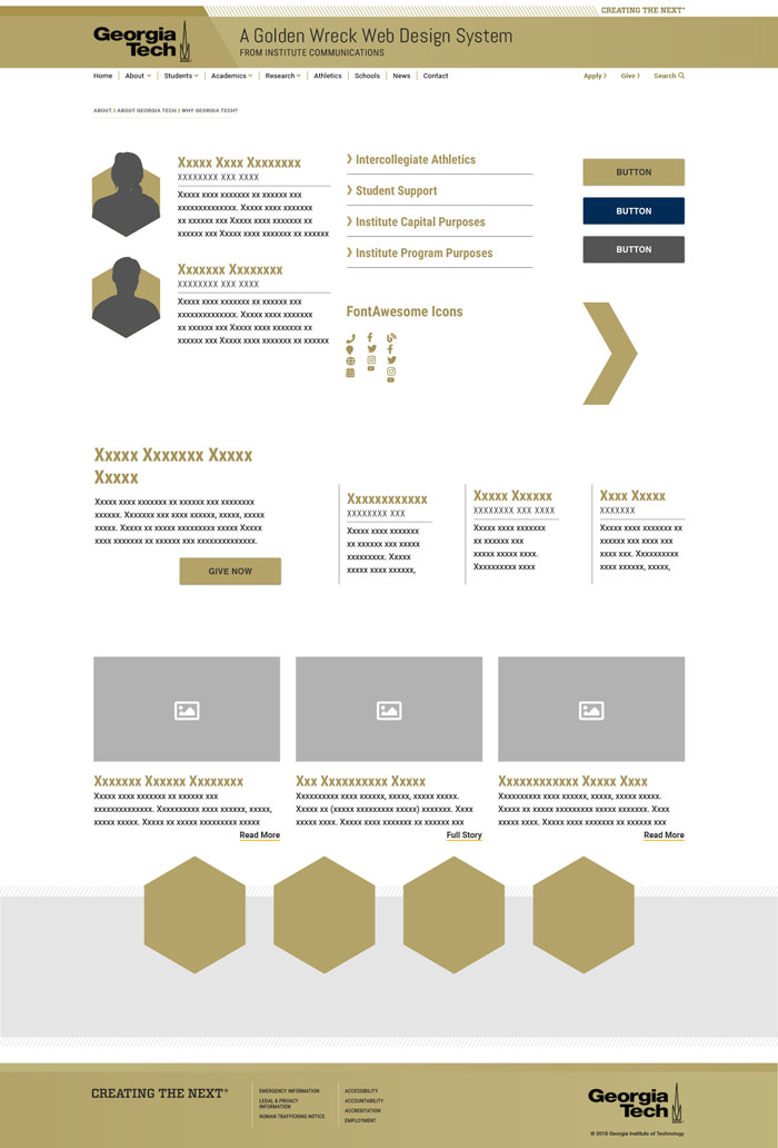 Georgia Tech Web Design System development guide