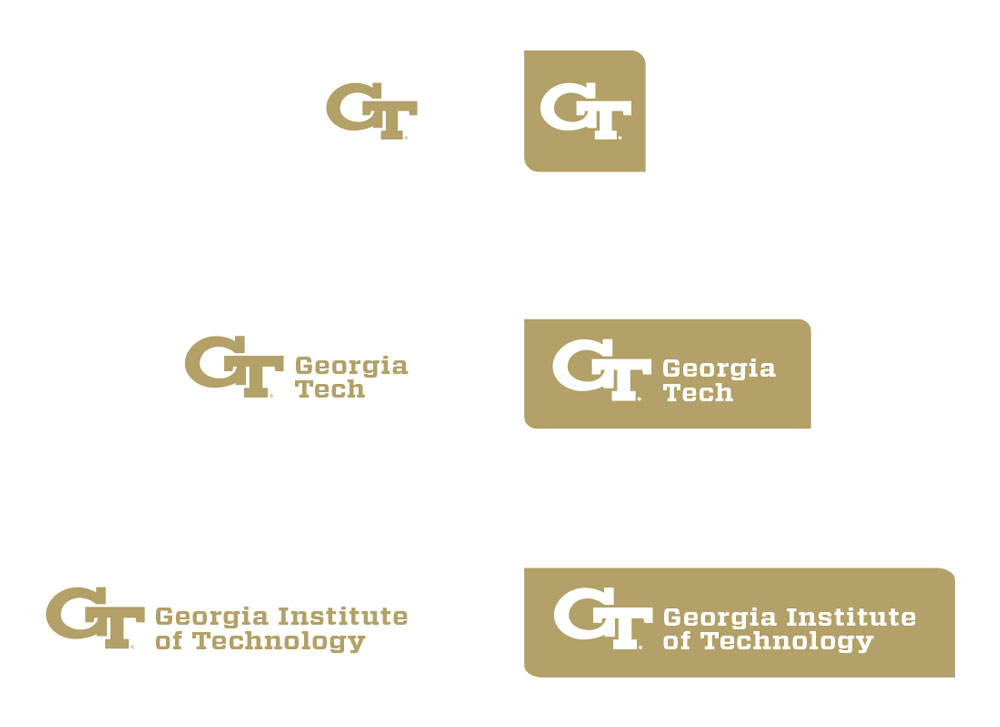 Georgia Tech logo concepts