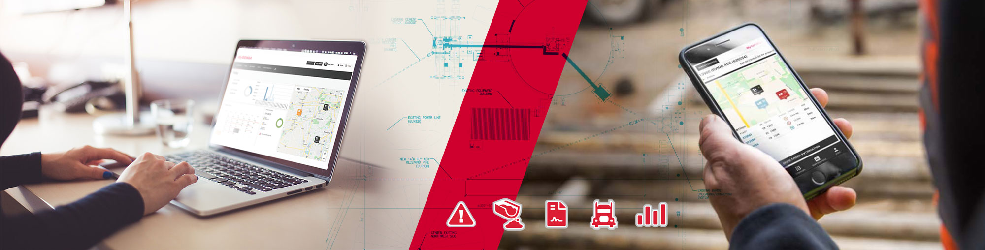Ozinga landing page design