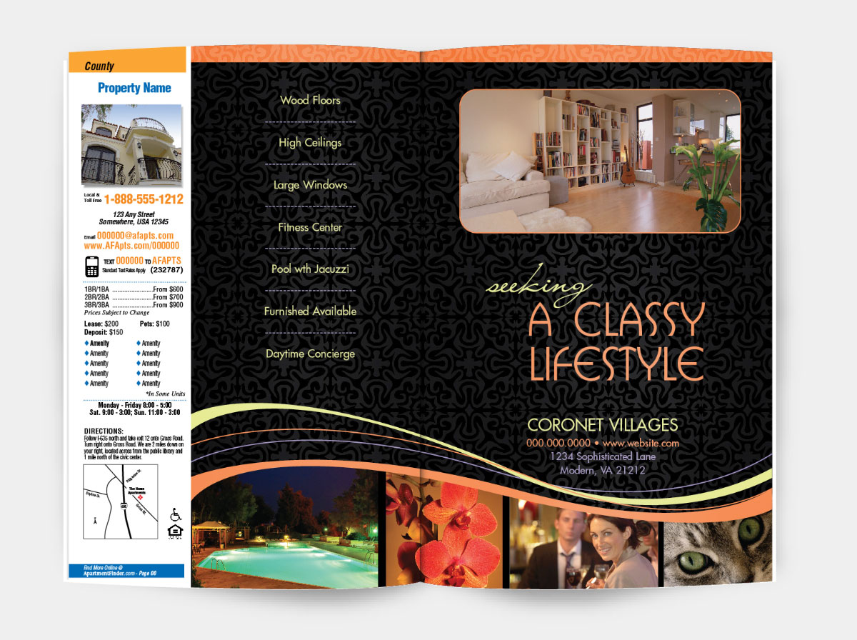 apartment advertisement
