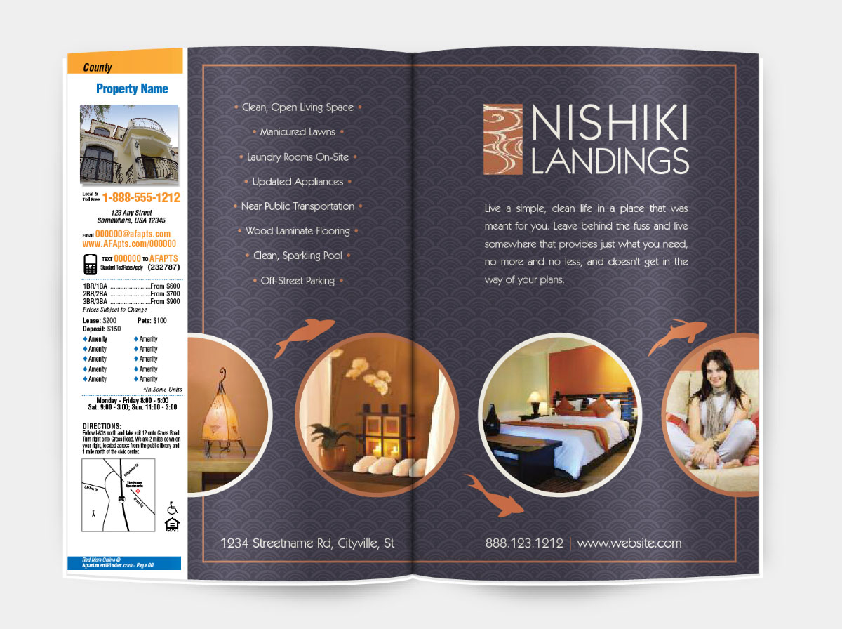 apartment advertisement