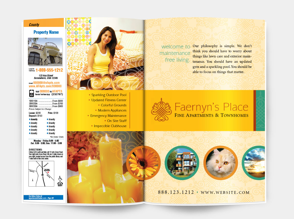 apartment advertisement