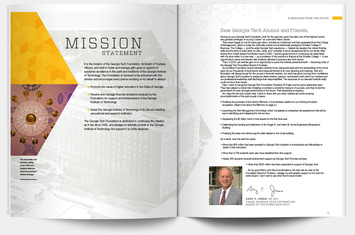 annual report interior spread 1